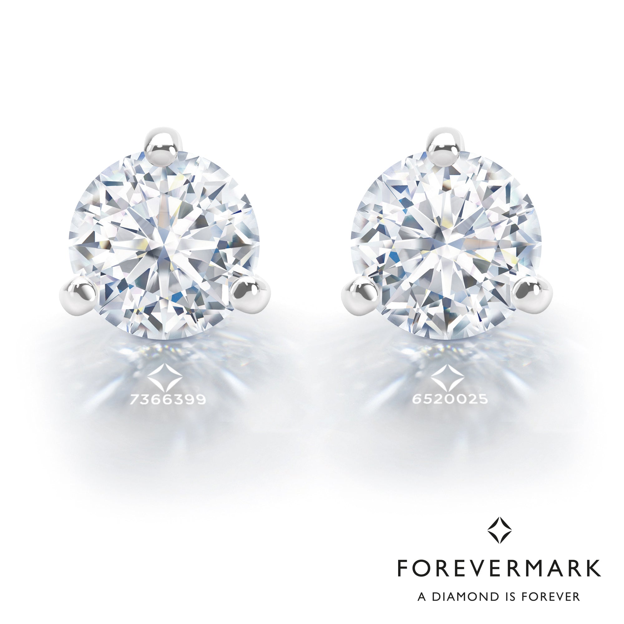 Forevermark Half Carat Diamond Earrings Forevermark Diamond