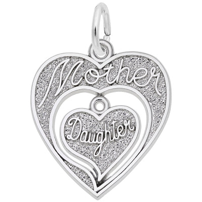 Rembrandt Mother Daughter Charm in Sterling Silver Day s Jewelers