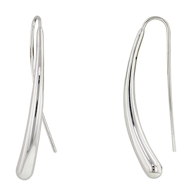 Carla Corp Drop Earrings in Sterling Silver