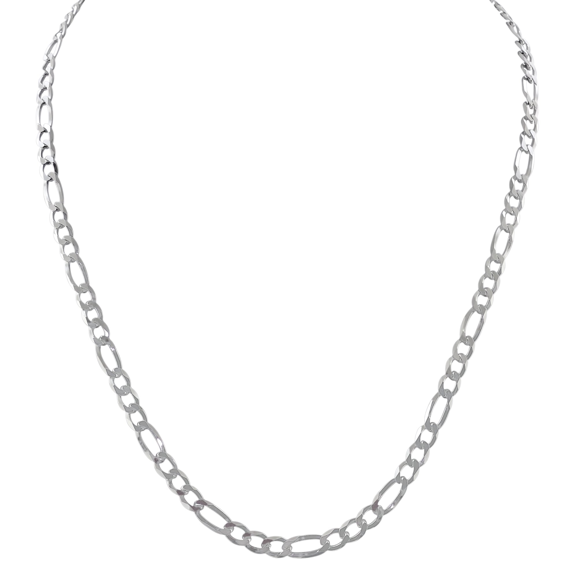 Mens figaro chain silver 2025