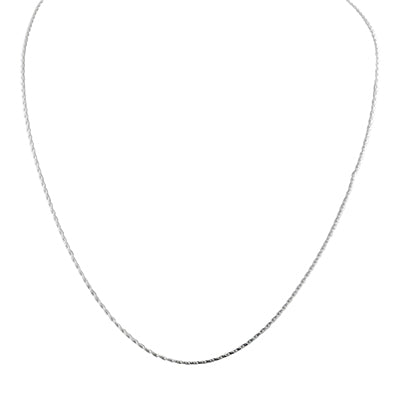 Sterling silver wheat chain necklace on sale