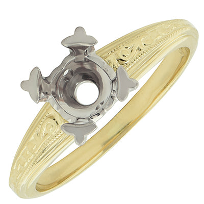Jabel Engagement Ring Setting in 18kt Yellow Gold Day s Jewelers