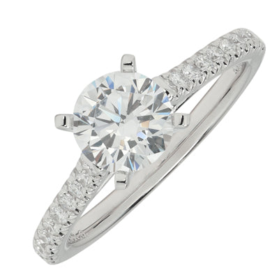 Gabriel Joanna Diamond Engagement Ring Setting in 14kt White Gold