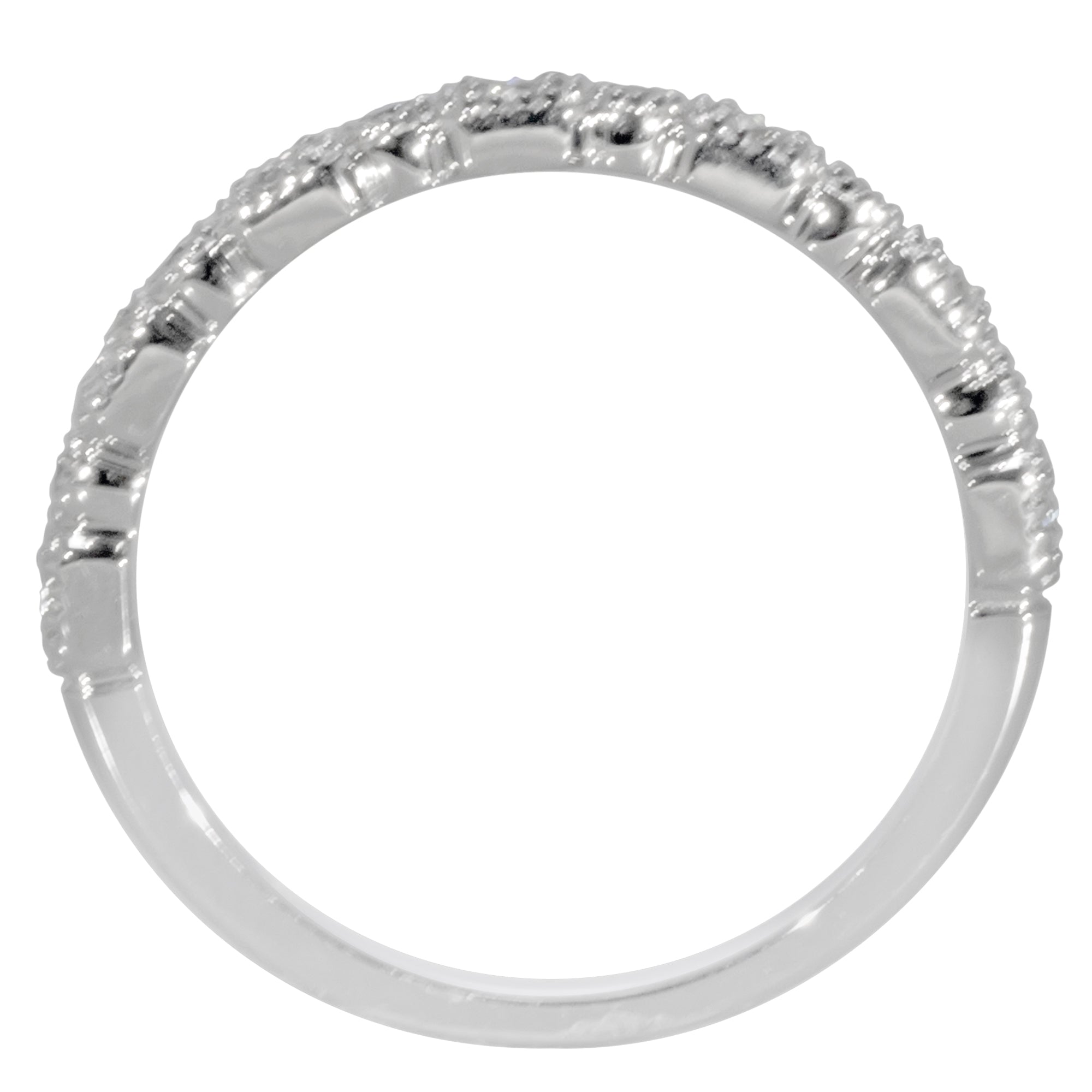 Timeless Designs Diamond Wedding Band in 14kt White Gold (1/3ct tw)