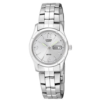 Citizen Womens Watch with White Dial and Stainless Steel  display picture 1