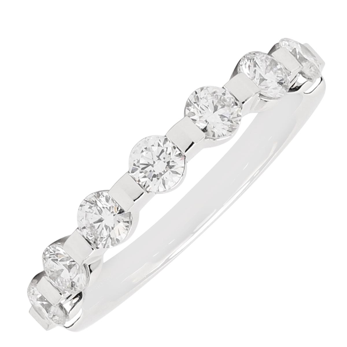 Memoire Precious Prong Diamond Band in Platinum (3/4ct tw) – Day's