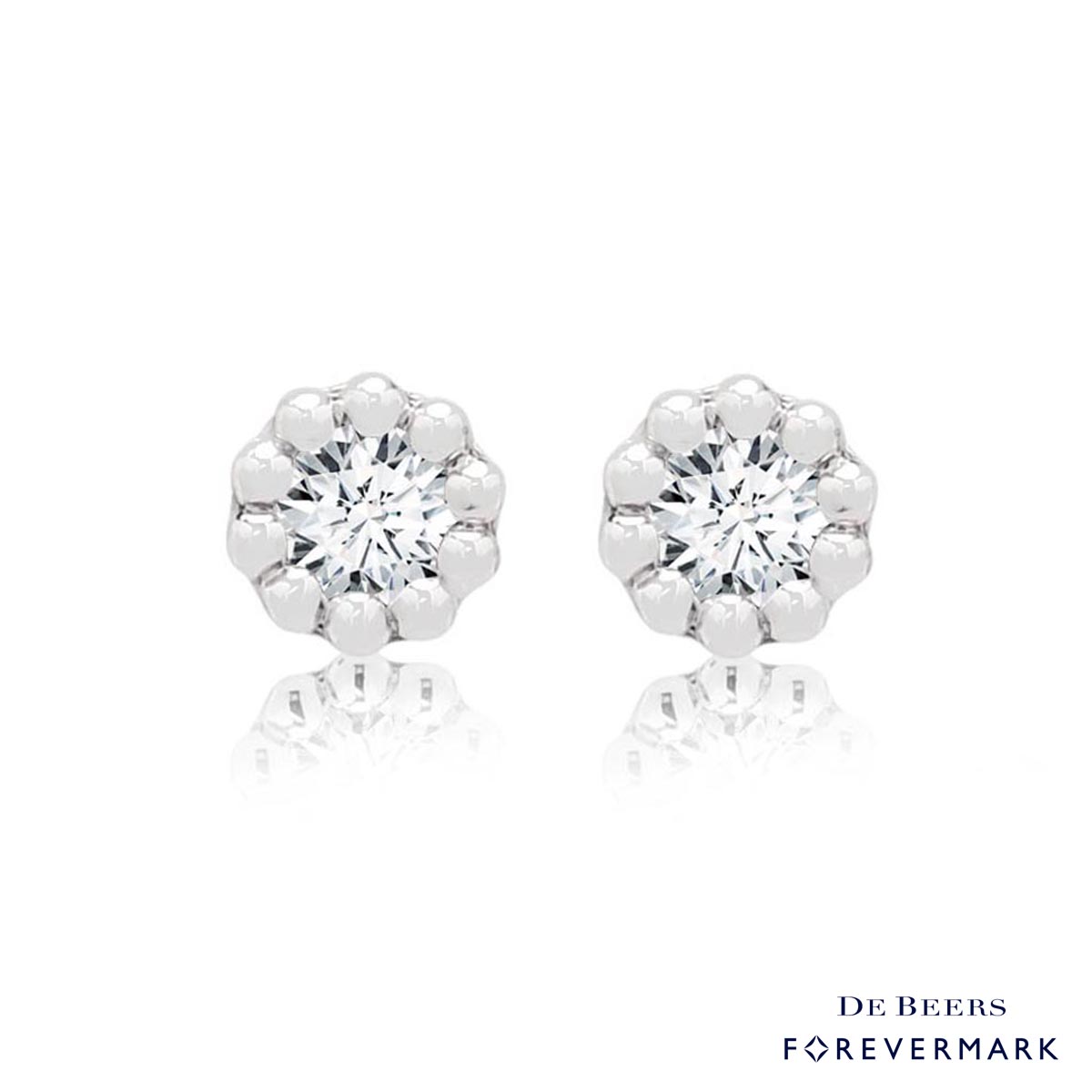 Forever mark diamond earrings Clearance
