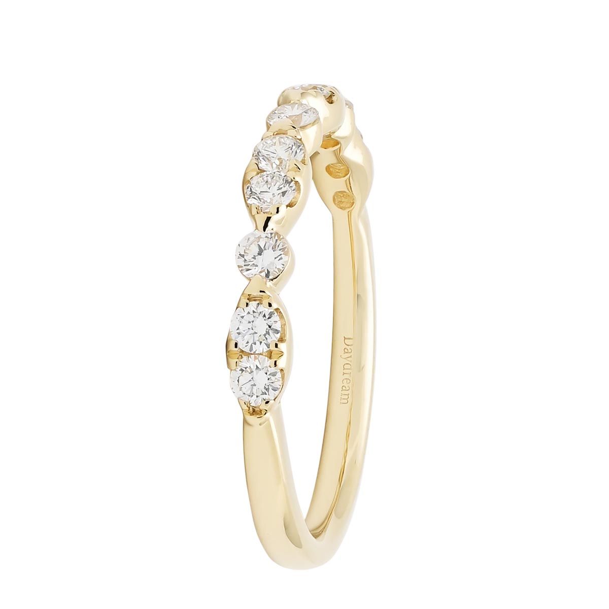 Diamond Wedding Band in 14kt Yellow Gold (3/8cttw)