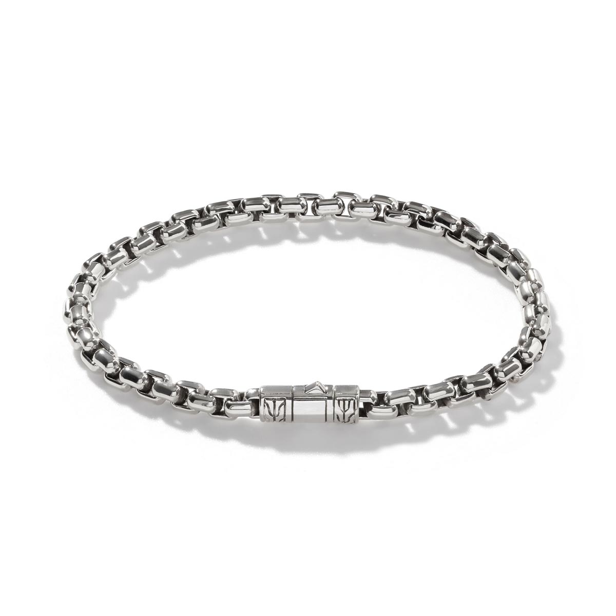 John Hardy Classic Chain Collection Box Chain Bracelet in Sterling Sil –  Day's Jewelers