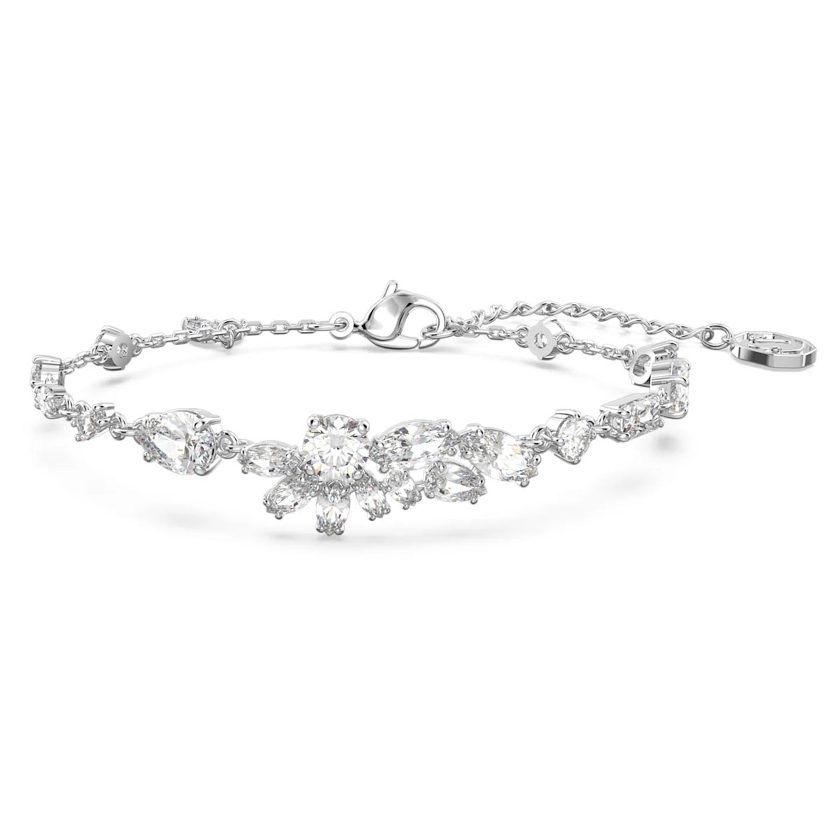 Swarovski Crystal Gema Flower Bracelet – Day's Jewelers