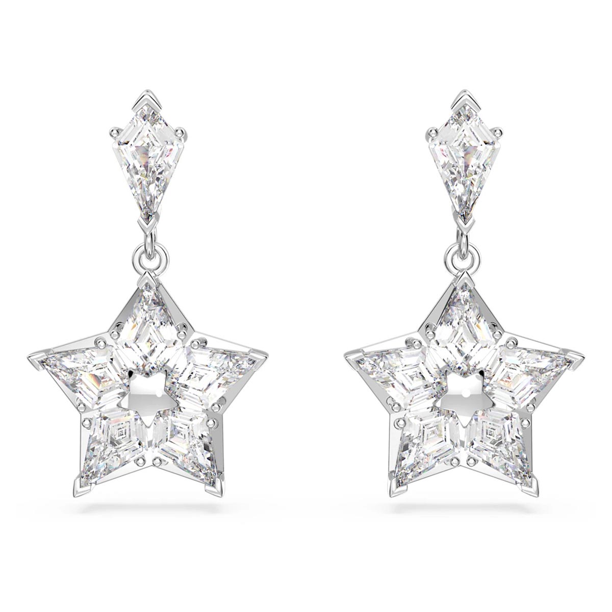 Swarovski Crystal Stella Star Drop Earrings