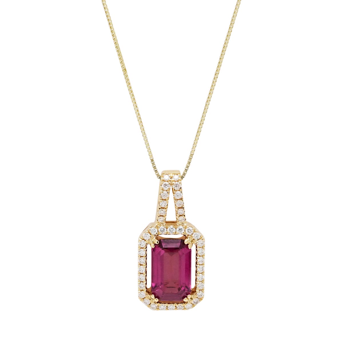 Rhodolite garnet deals necklace