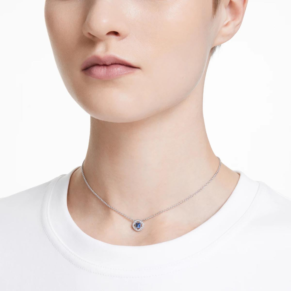 Swarovski Blue Crystal Angelic Necklace