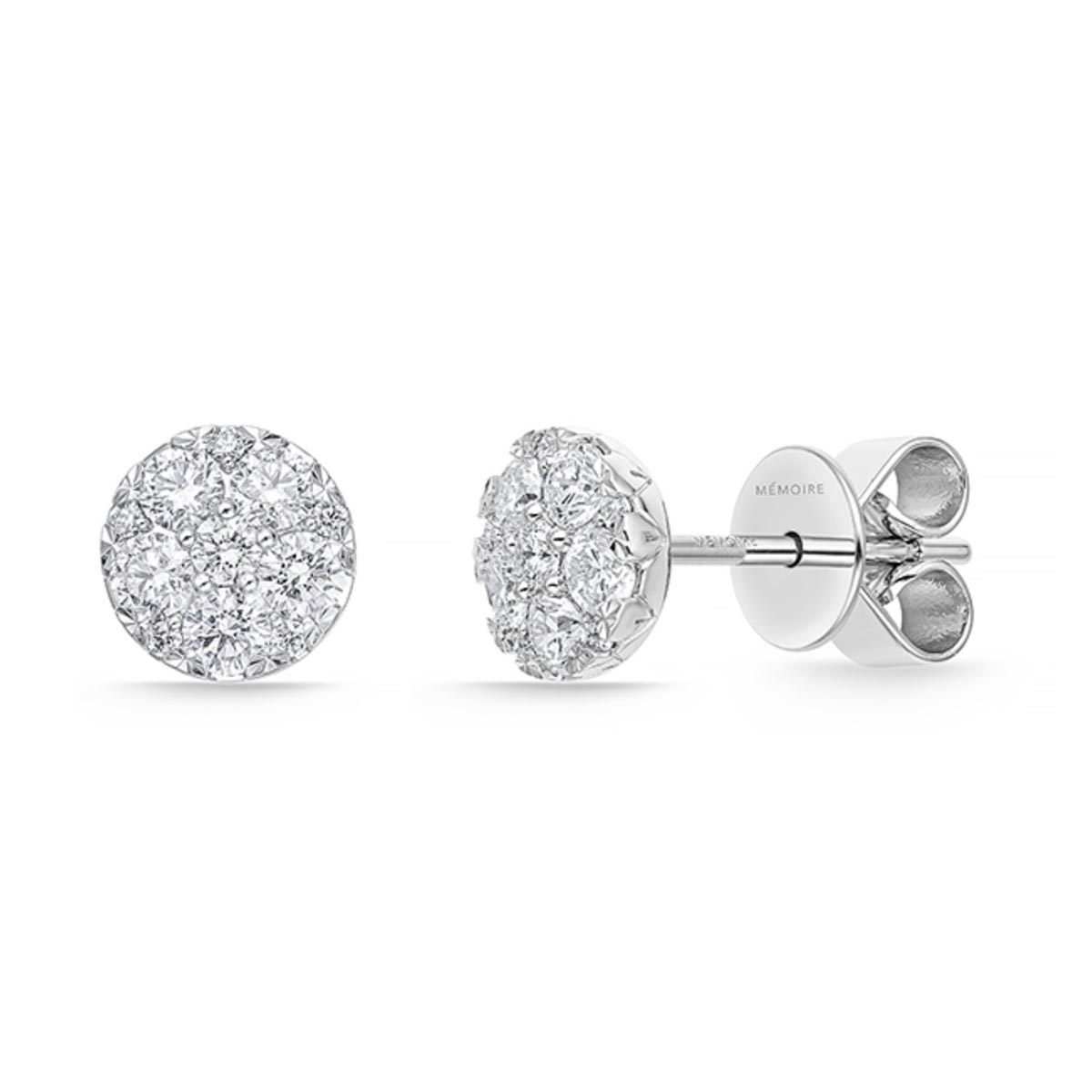 Memoire diamond earrings Clearance