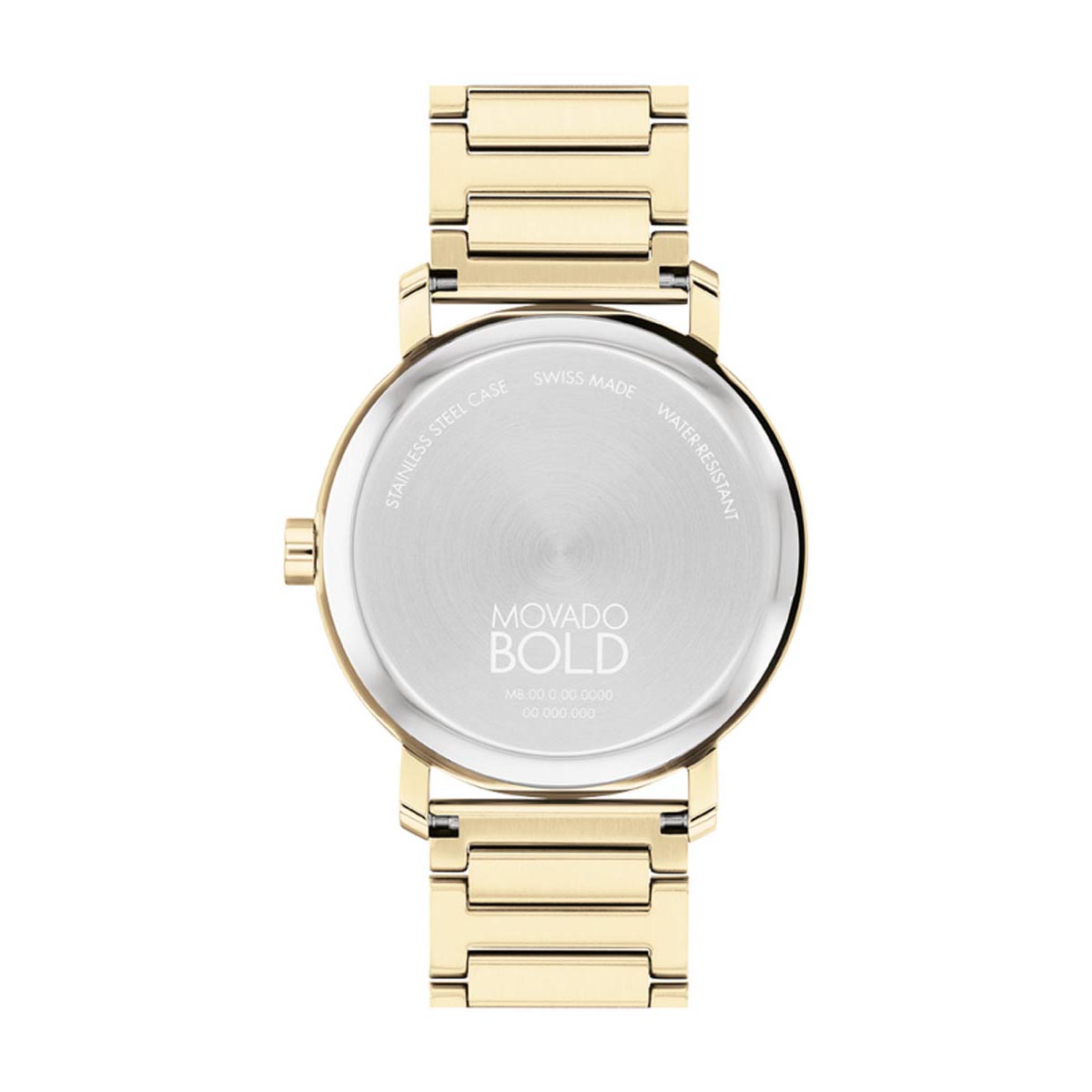 Movado Bold Evolution 2.0 Mens Watch with Gold Tone Dial and Gold Tone Ion Plated Stainless Steel Bracelet (Swiss quartz movement)