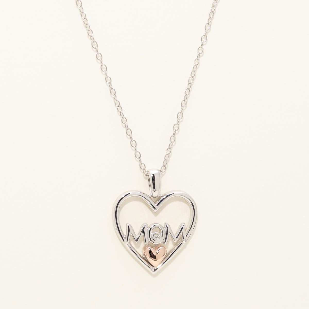 Sterling silver with rose gold plating Sterling silver with rose gold plating