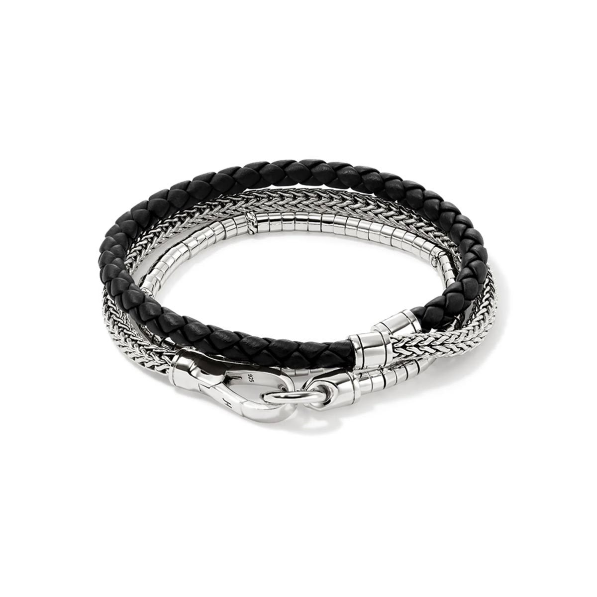 John Hardy Classic Chain Collection Heishi Triple Wrap