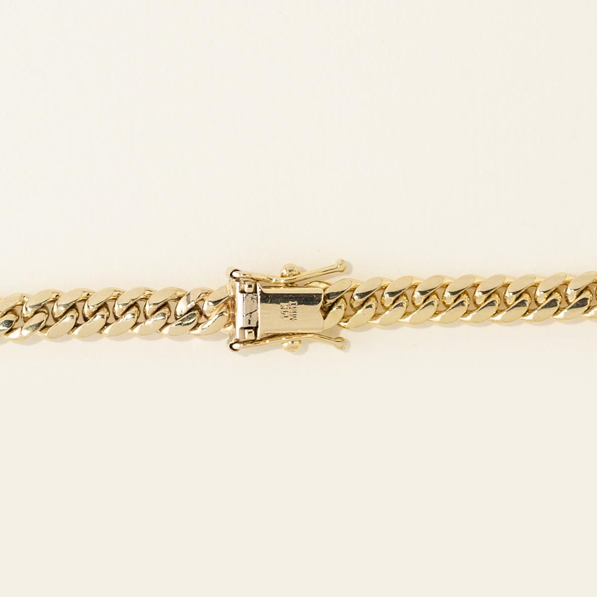 Miami Cuban Link Chain in 14kt Yellow Gold (18 inches and 5mm)