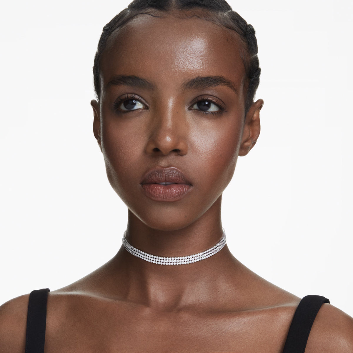 Swarovski Matrix Tennis Choker Necklace