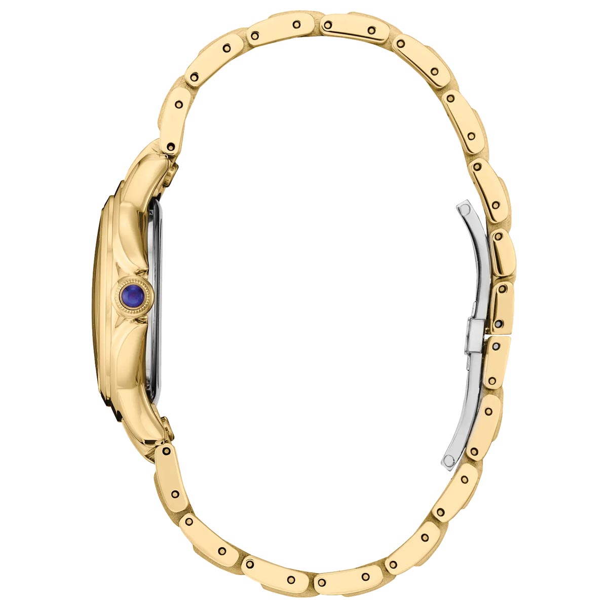 Citizen Ceci Womens Watch with White Dial and Gold Toned Stainless Steel Bracelet (eco-drive movement)