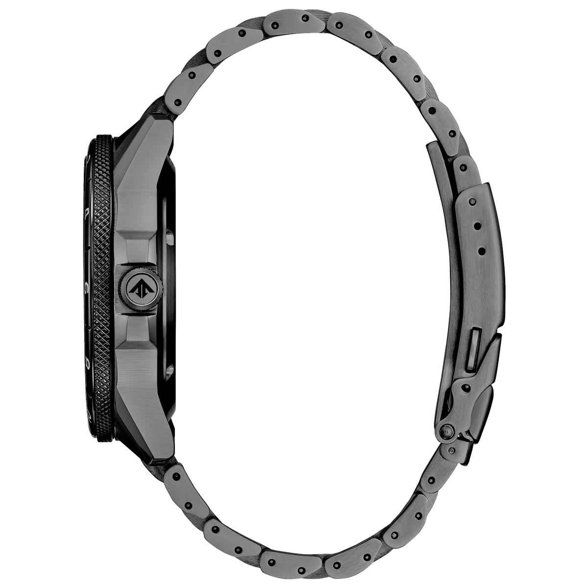 Citizen Promaster Air GMT Mens Watch with Gray Dial and Gray Ion Plated Stainless Steel Bracelet (automatic movement)
