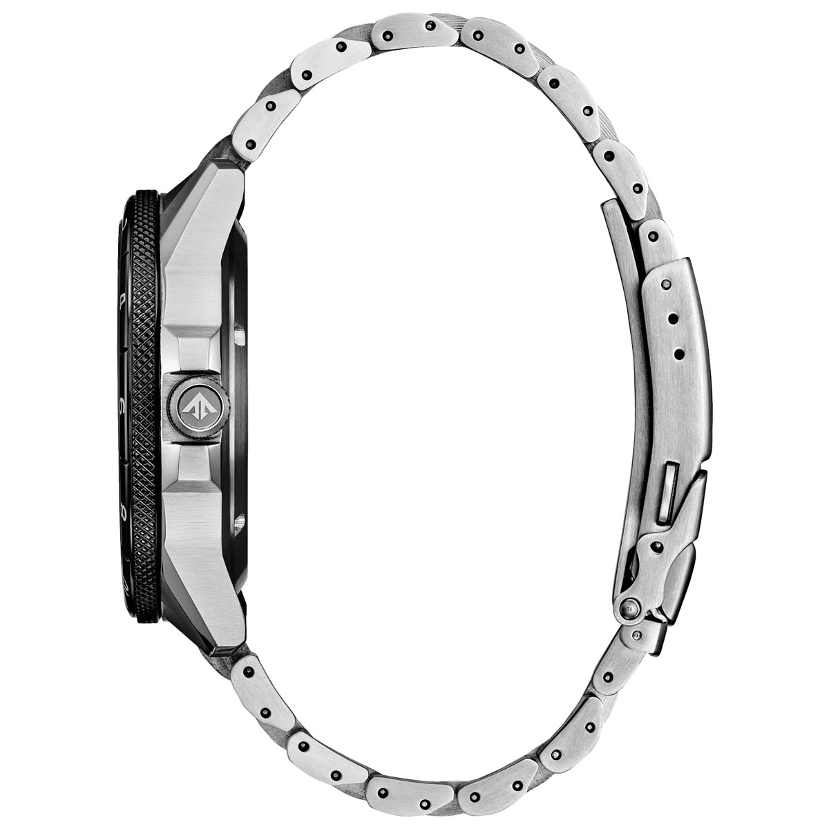 Citizen Promaster Air GMT Mens Watch with Black Dial and Stainless Steel Bracelet (automatic movement)