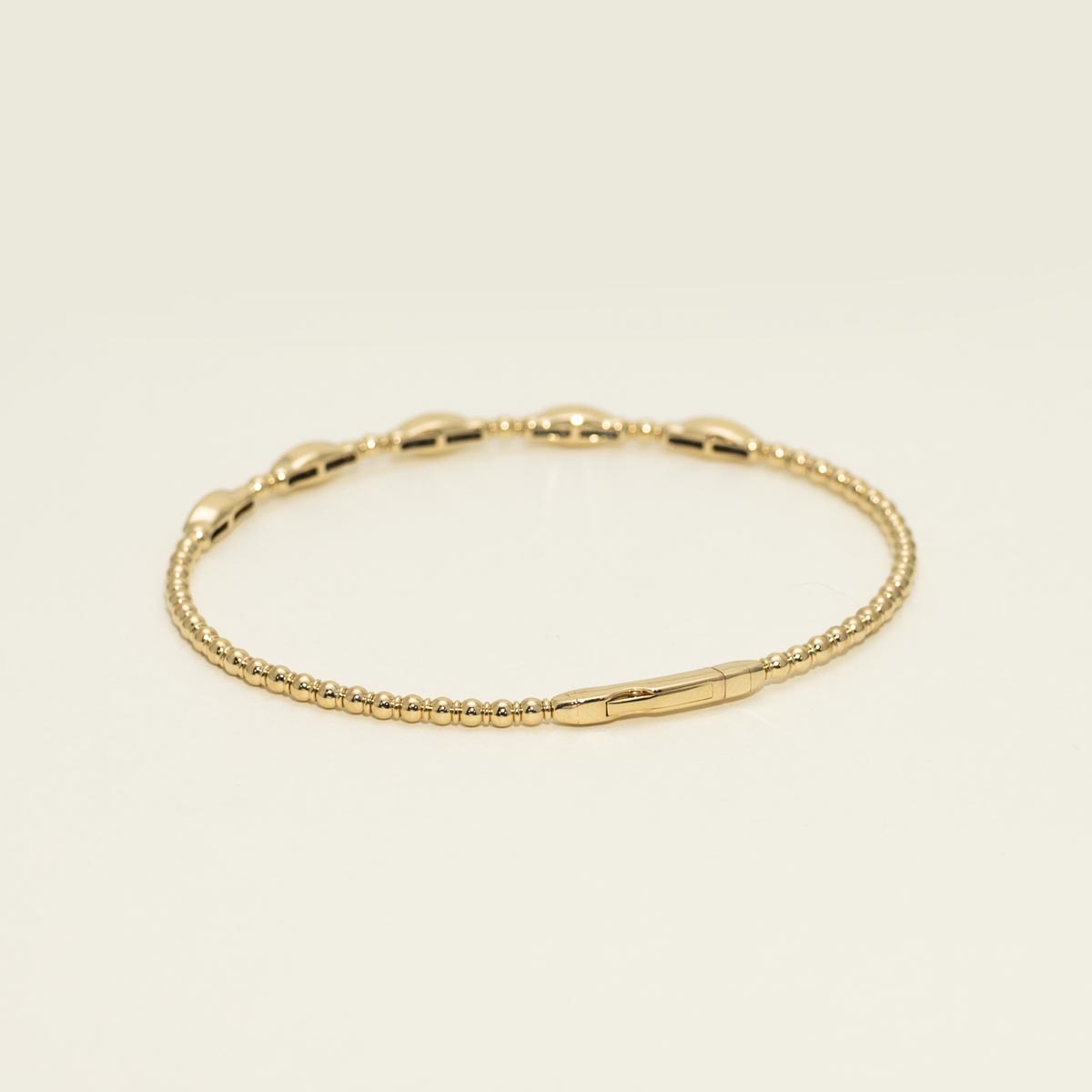 Diamond Flexible Bangle Bracelet in 14kt Yellow Gold (1/3ct tw)