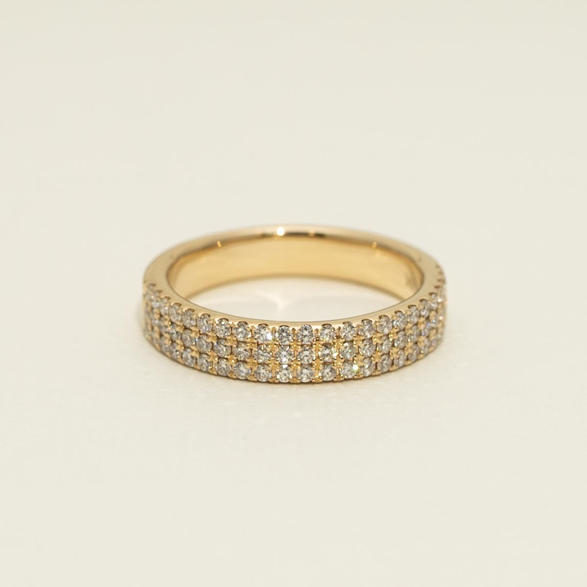 Diamond Wedding Band in 14kt Yellow Gold (5/8ct tw) – Day's Jewelers