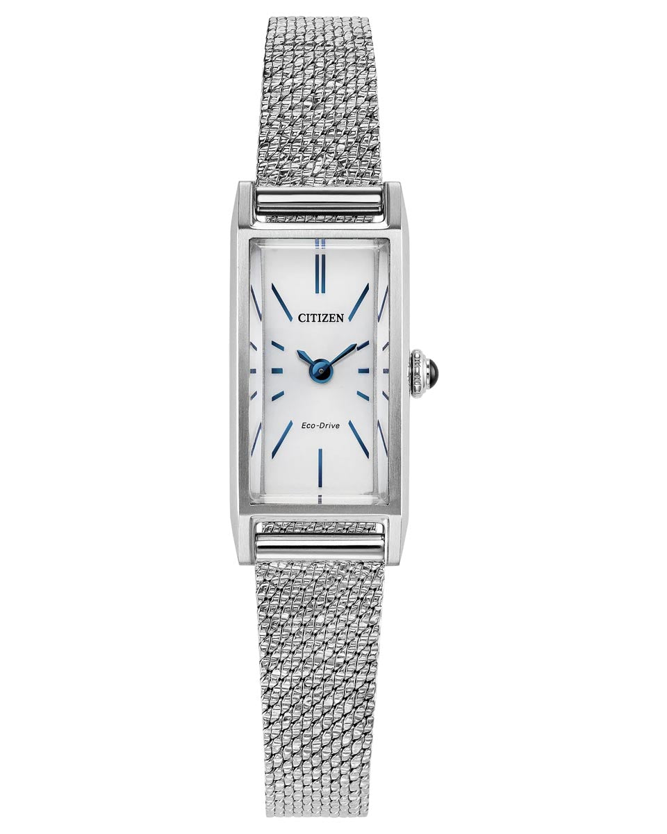 Citizen Fio Watch with White Dial and Stainless Steel  display picture 1