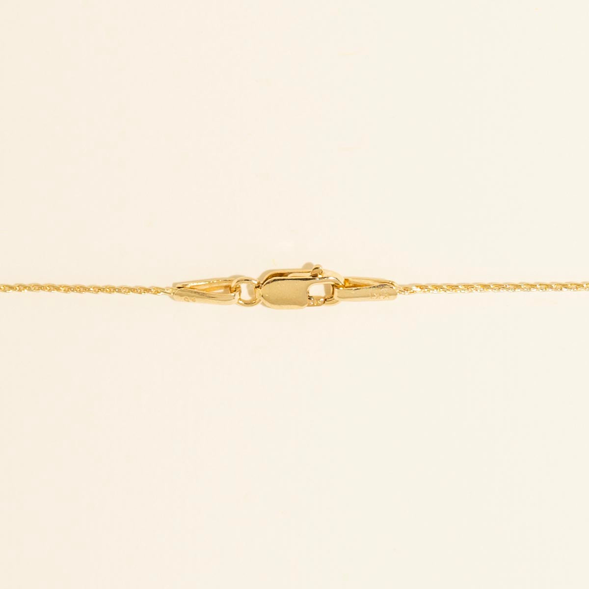 Parisian Wheat Chain in 14kt Yellow Gold (16 inches and 0.9mm wide)