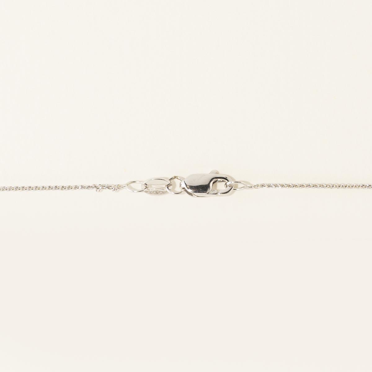 Wheat Chain in 14kt White Gold (16 inches and 0.75mm wide)