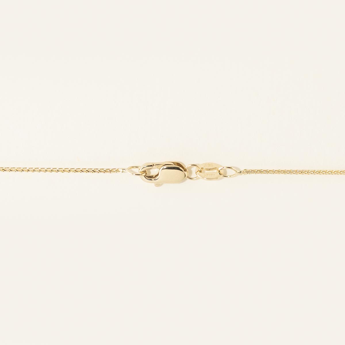 Wheat Chain in 14kt Yellow Gold (16 inches and 0.75mm wide)