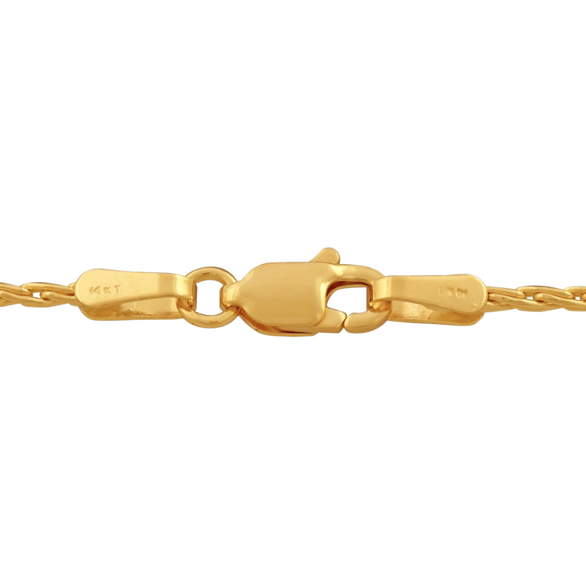 Parisian Wheat Chain in 14kt Yellow Gold (18 inches and 1.8mm wide)