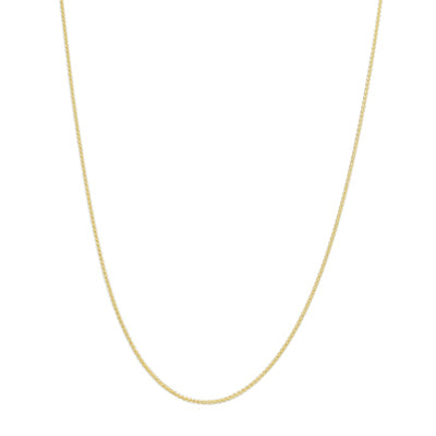 Wheat Chain in 14kt Yellow Gold (18 inches and 0.75mm wide)