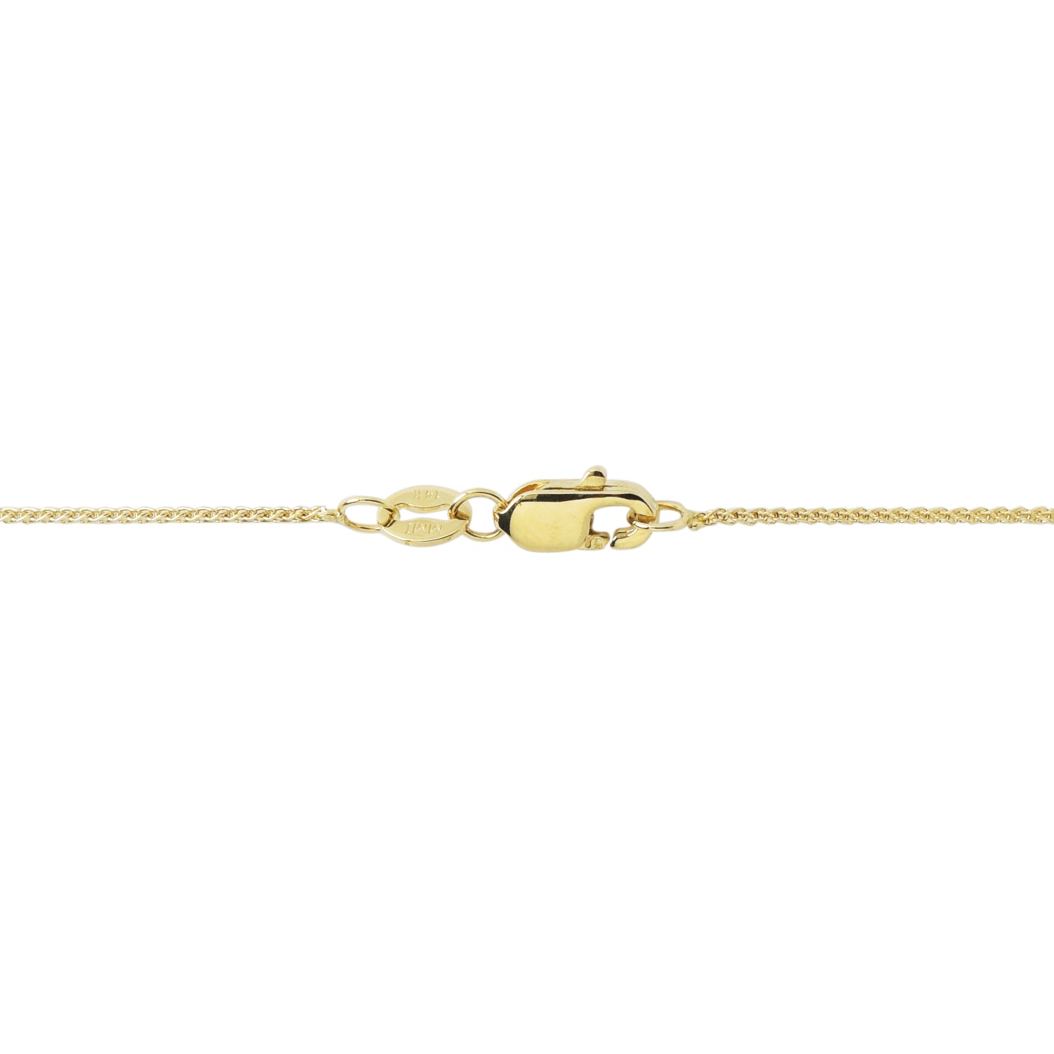 Wheat Chain in 14kt Yellow Gold (18 inches and 0.75mm wide)