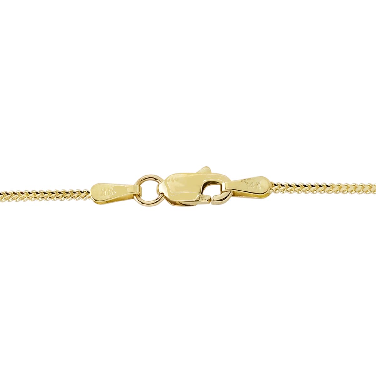 Singapore Foxtail Chain 14kt Yellow Gold (20 inches and 1.2mm wide)