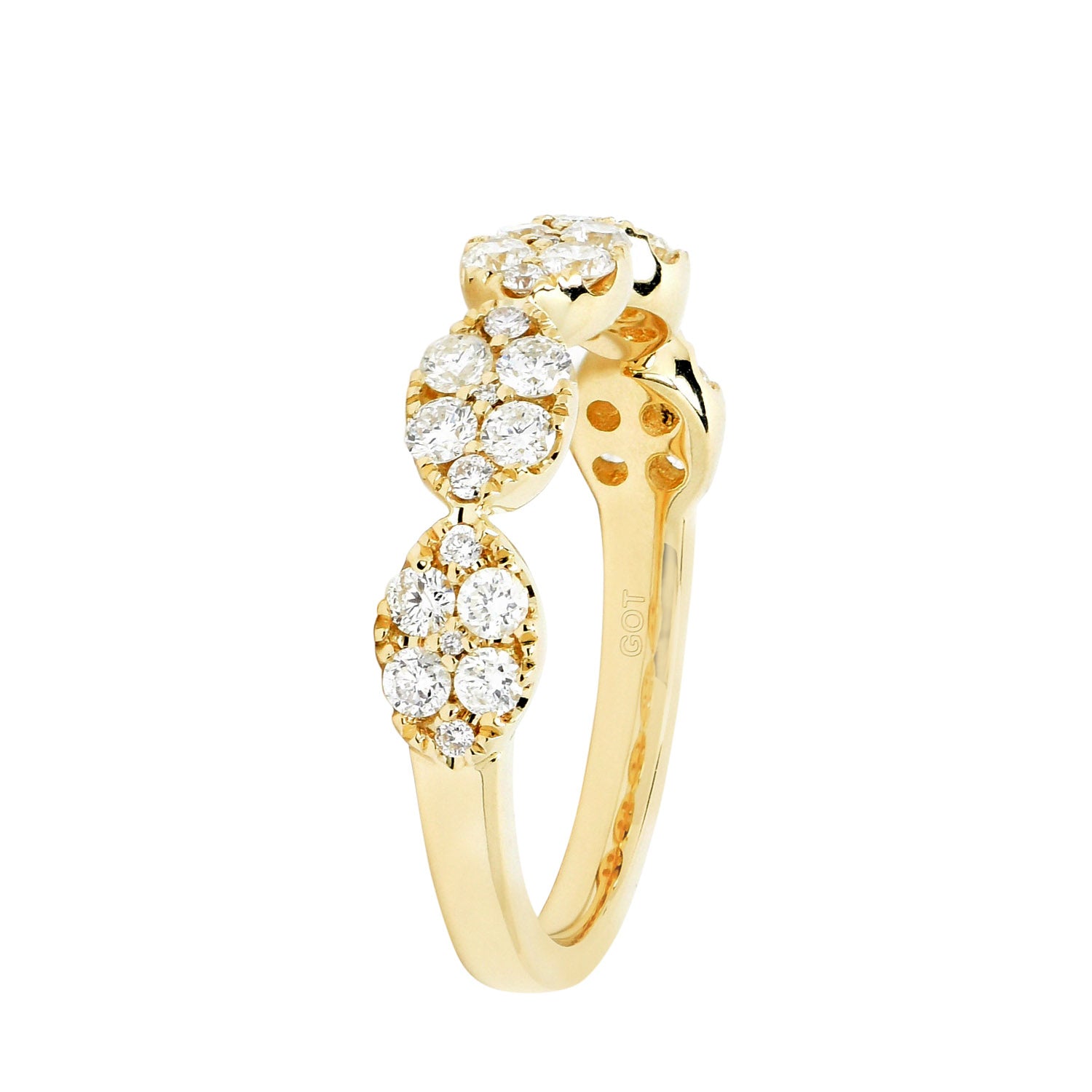 Diamond Fashion Ring in 14kt Yellow Gold (3/4ct tw)