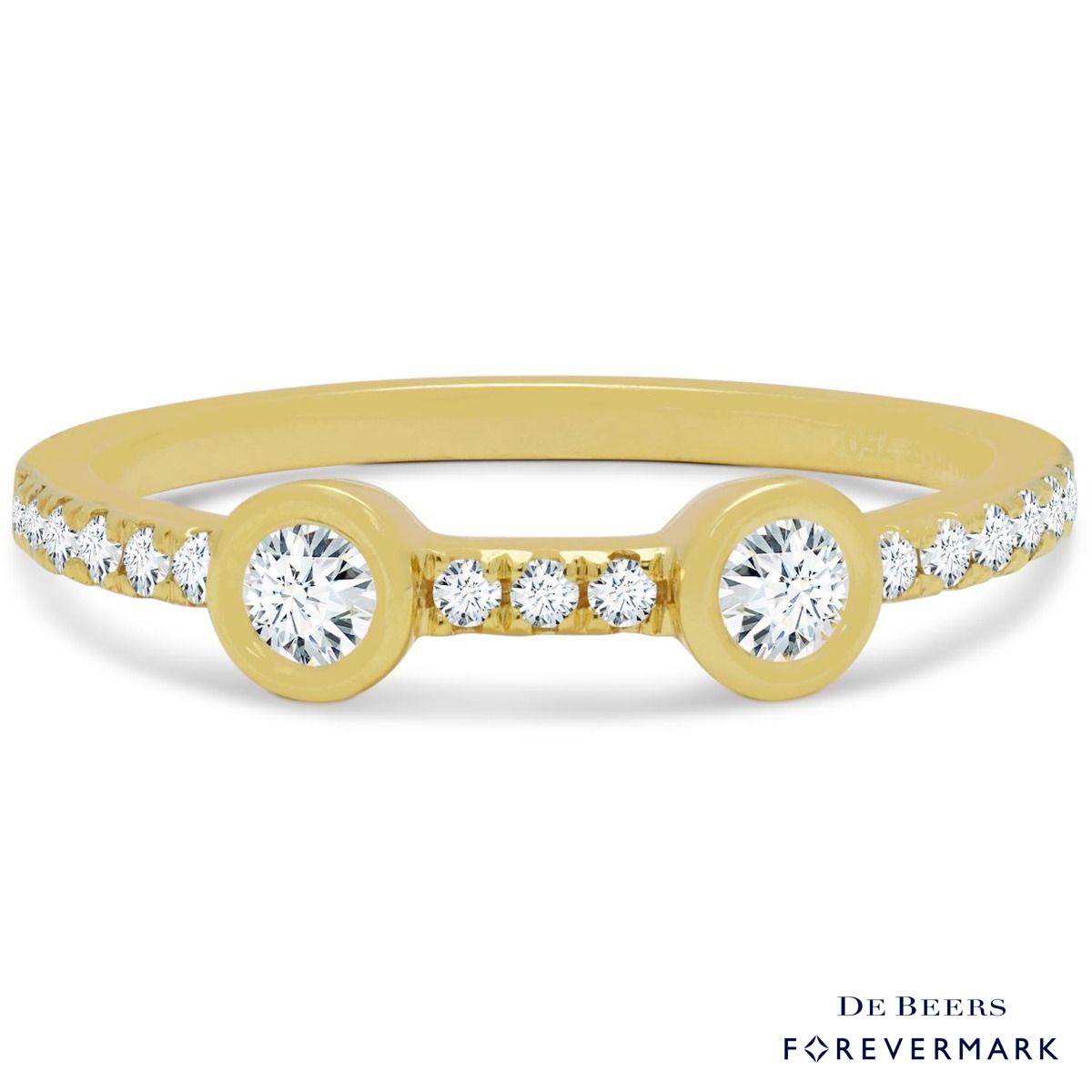 Forevermark Tribute Collection Diamond Stackable Ring in 18kt Yellow Gold (1/2ct tw)