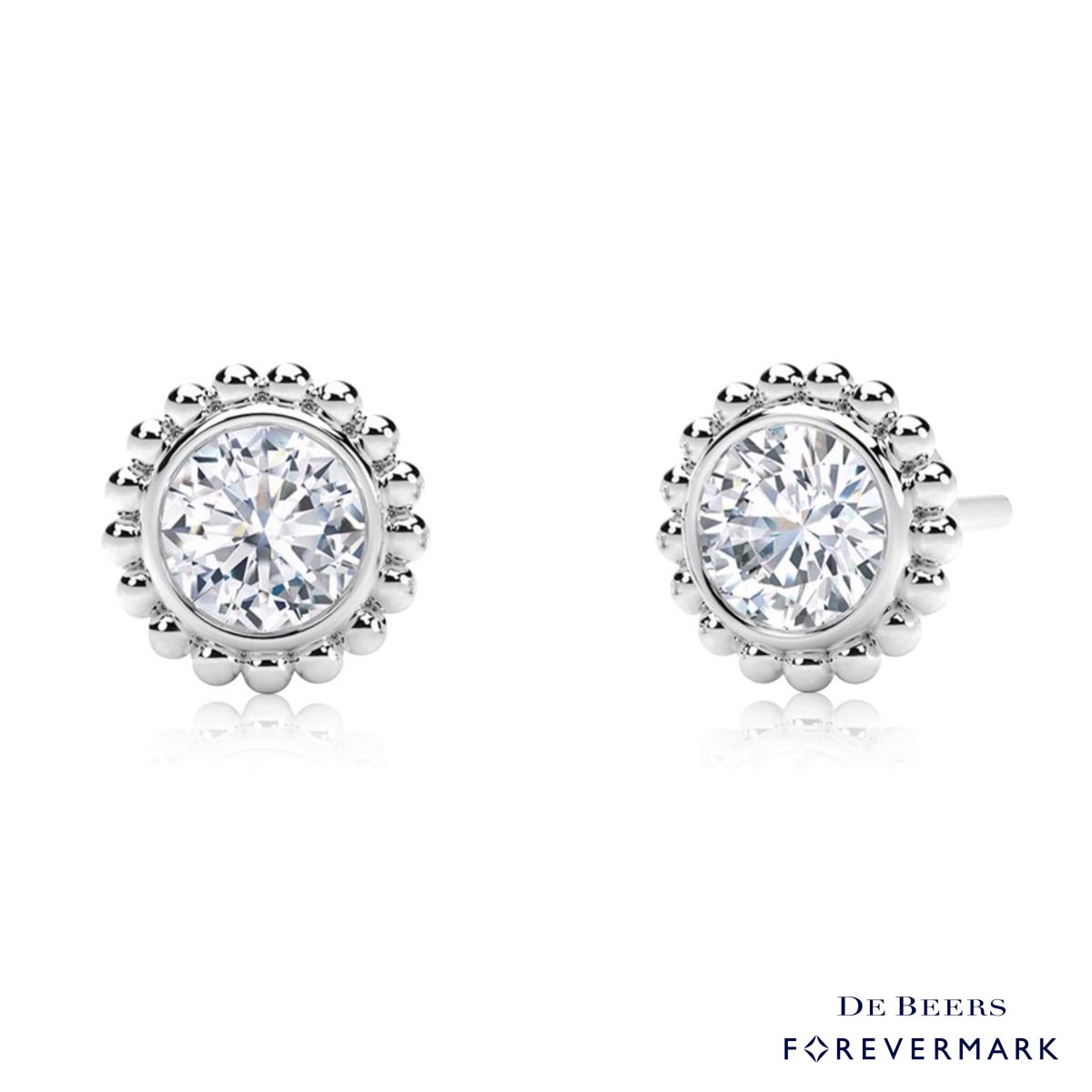 Tribute Collection Diamond Earrings in 18kt White Gold (1/2ct tw)