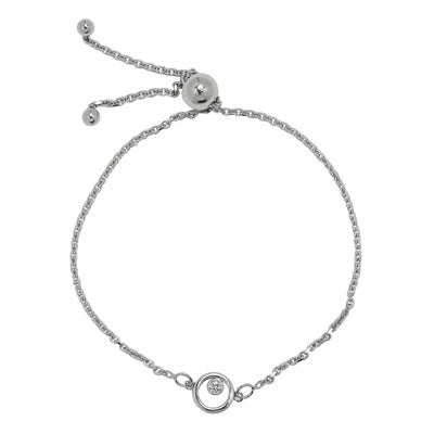 Northern Star Diamond Celestial Collection Bracelet in Sterling Silver (1/20ct)