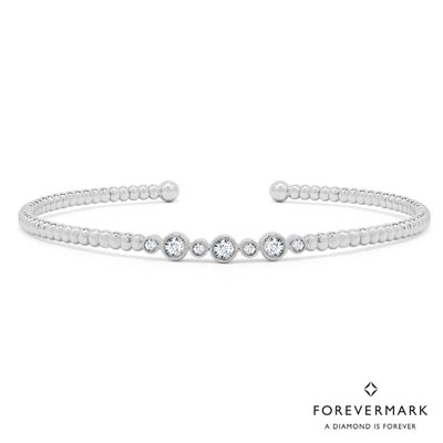Classic Diamond Line Bracelet | Diamond, Forevermark diamonds, White gold