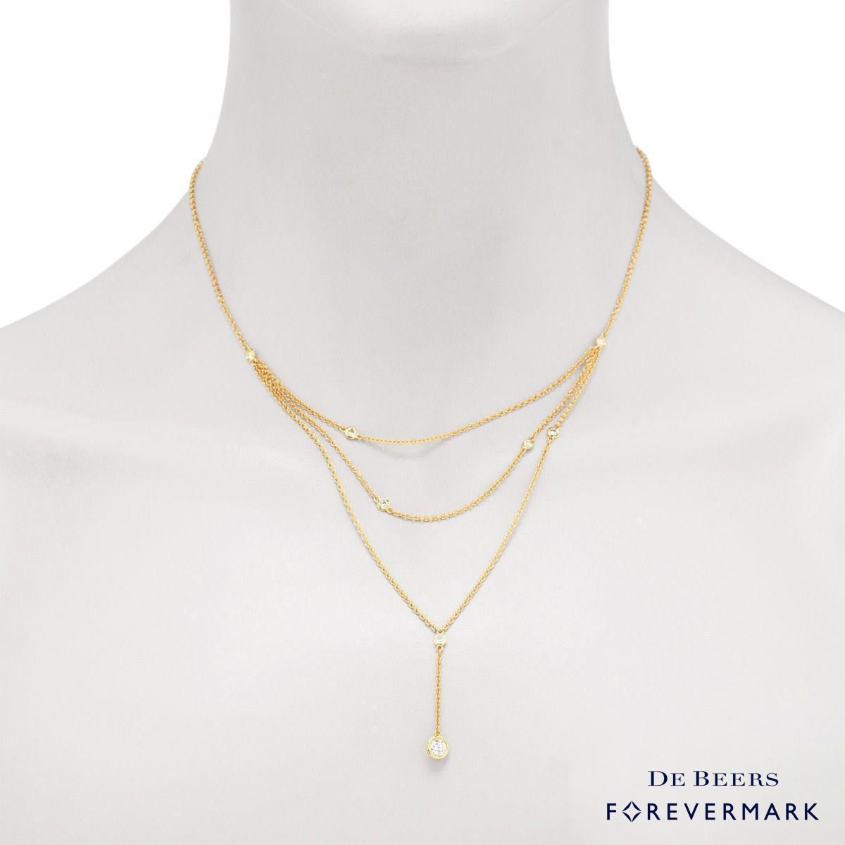 Diamond Layer Necklace in 18kt Yellow Gold (1/2ct tw)