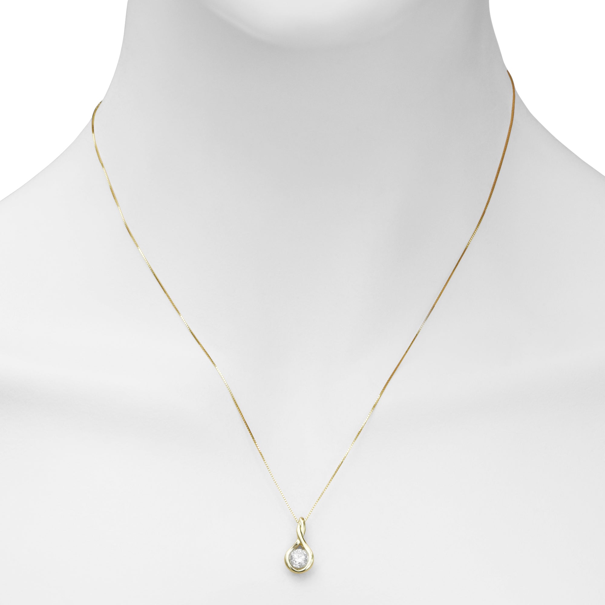 Diamond Necklace in 14kt Yellow Gold (3/4ct)