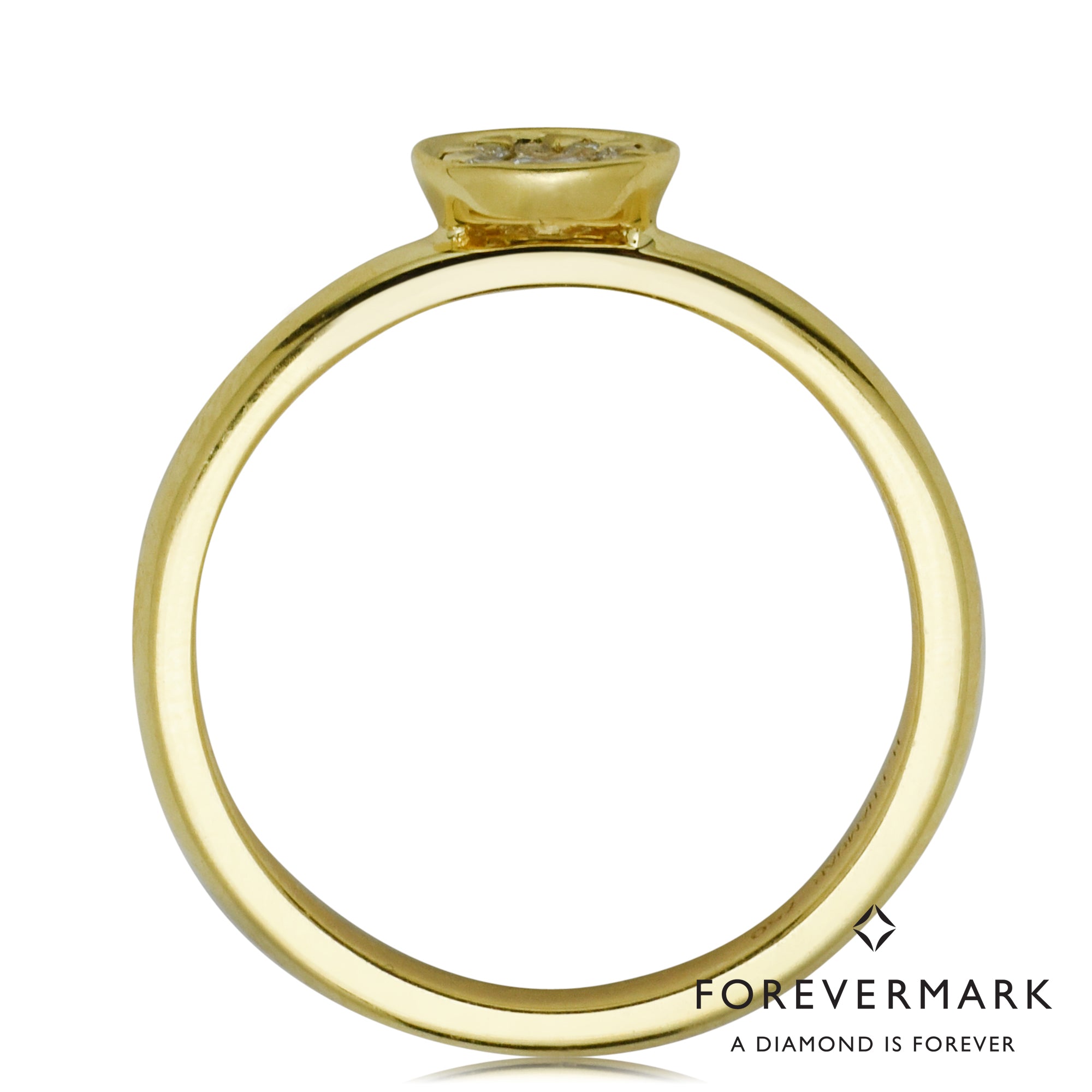 Tribute Collection Diamond Stackable Ring in 18kt Yellow Gold (1/7ct tw)