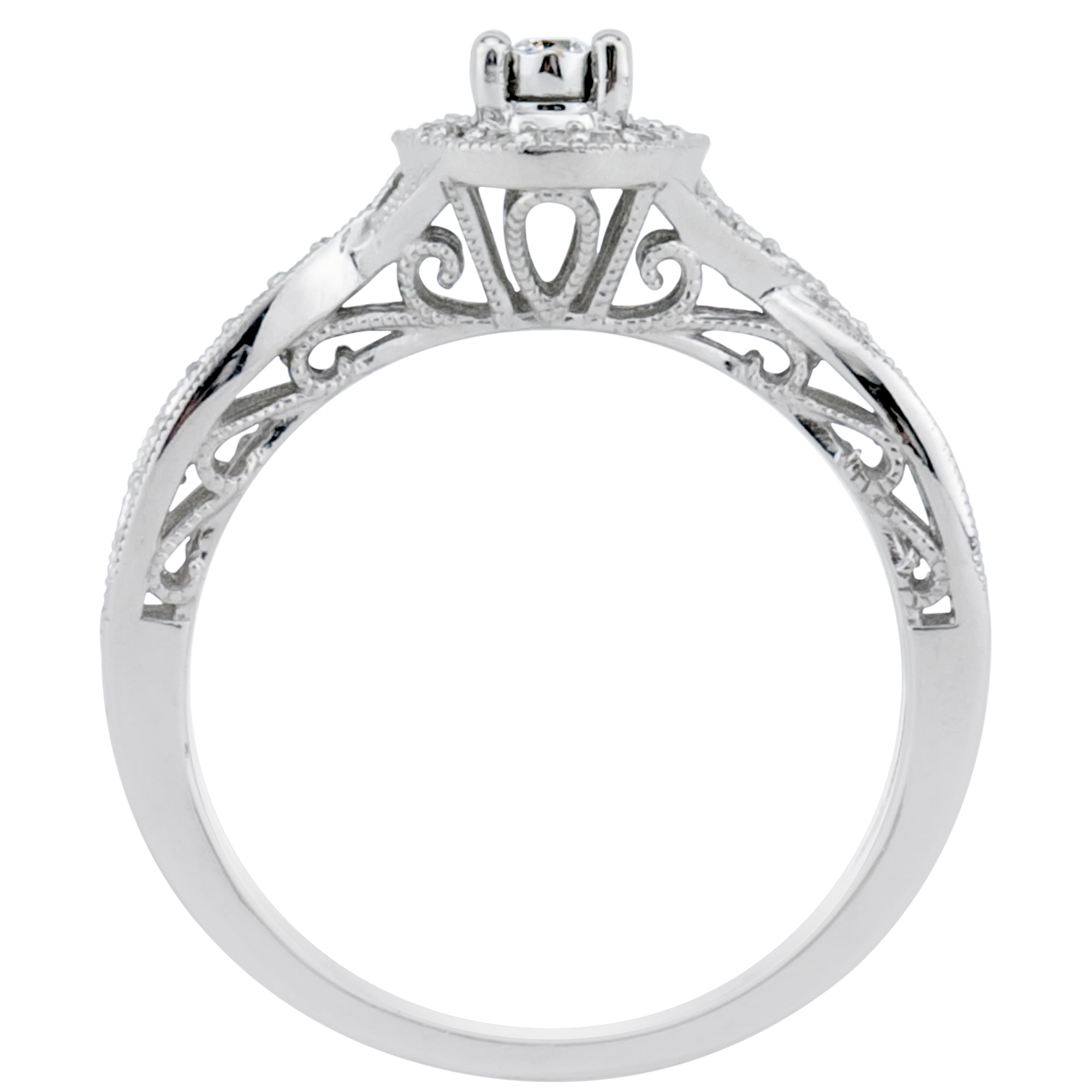 Diamond Engagement Ring in 10kt White Gold (1/4ct tw)