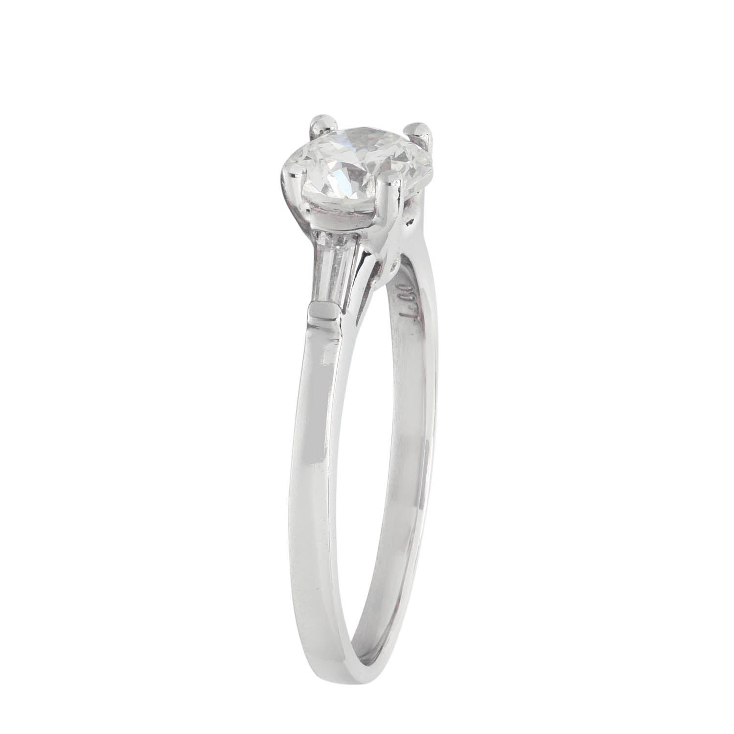Diamond Engagement Ring in Platinum (1 1/7ct tw)