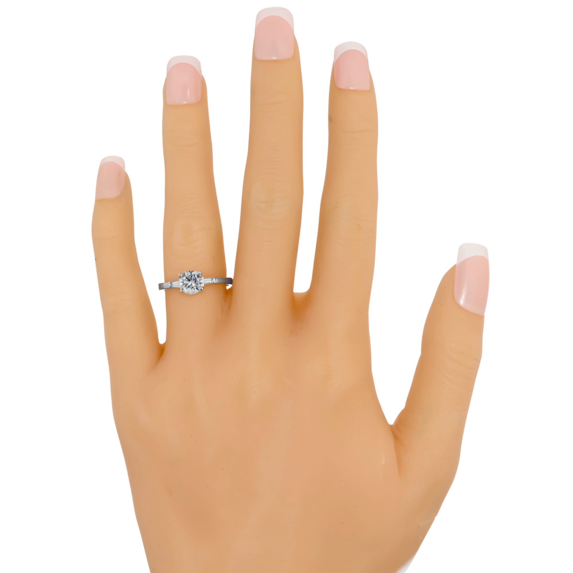 Diamond Engagement Ring in Platinum (1 1/7ct tw)
