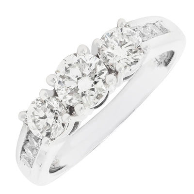 Diamond Engagement Ring in 14kt White Gold (1 1/2ct tw)