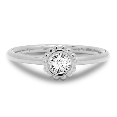 Tribute Collection Diamond Stackable Ring in 18k White Gold (1/4ct)