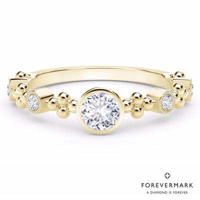 Forevermark Tribute Collection Diamond Ring in 18kt Yellow Gold (1/3ct tw)